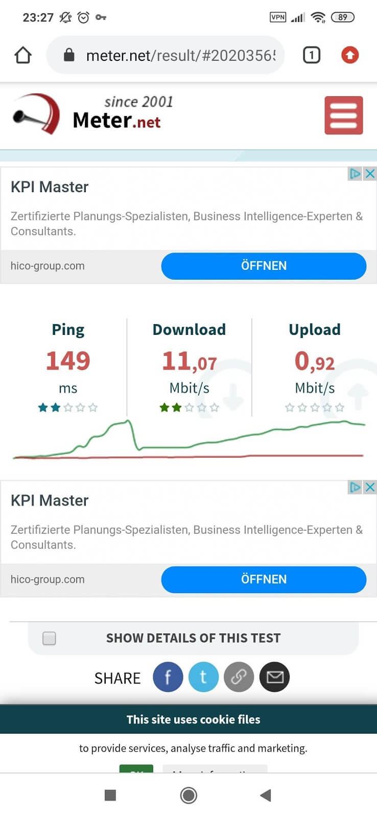 TouchVpn UK Speed