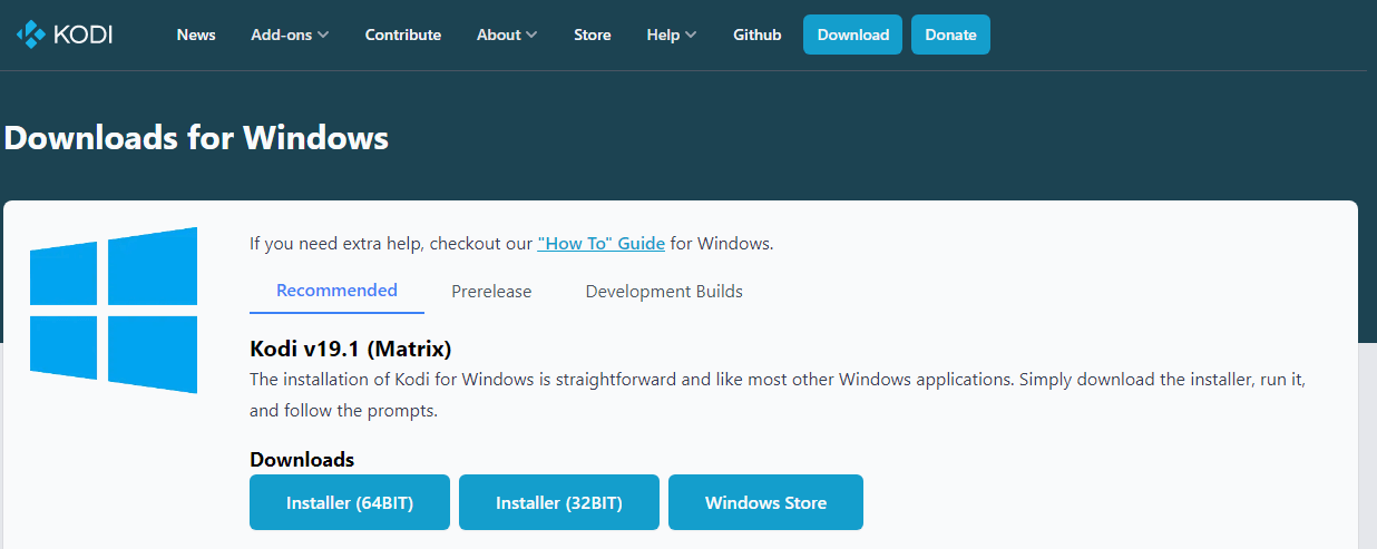 Install Kodi From Official Site
