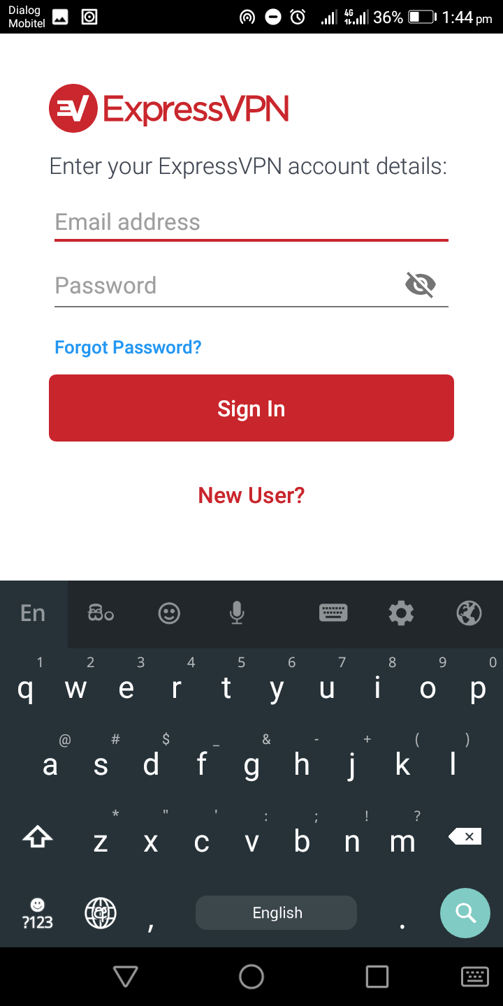 ExpressVPN Login