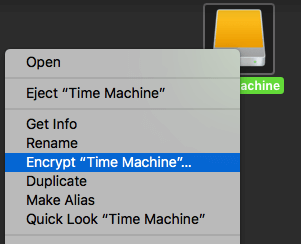 Encrypt External Drive Mac Step 7