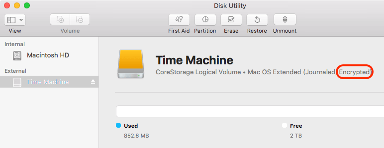 Mengenkripsi Hard Drive Eksternal di Mac Langkah 9