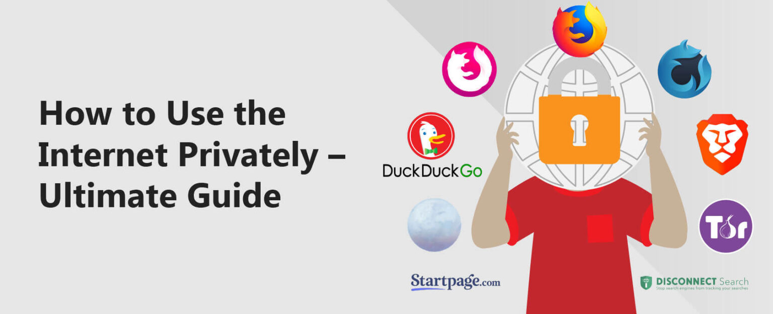 Use the in private (best browsers & search engines)