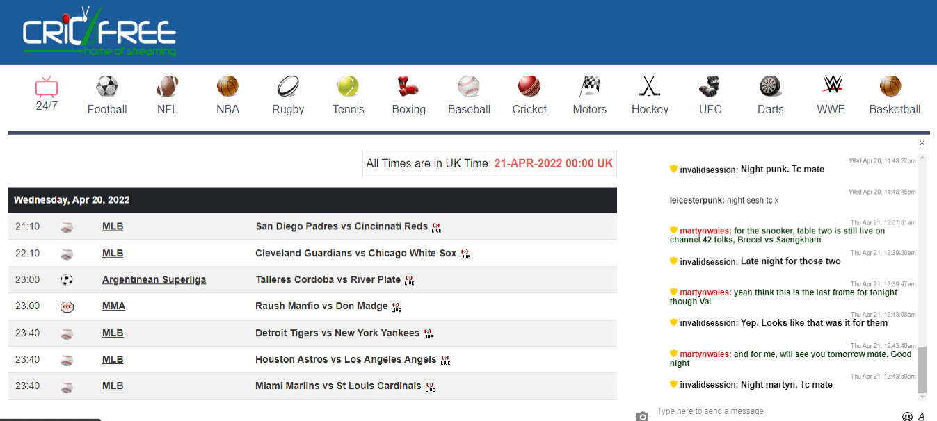 Top 10 Free NFL Live Streaming Sites In 2024