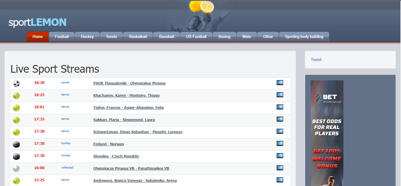 match streaming sites