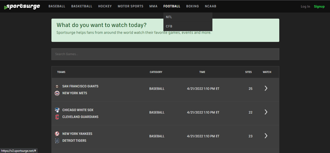 Free nfl streaming sites no sign up 2025
