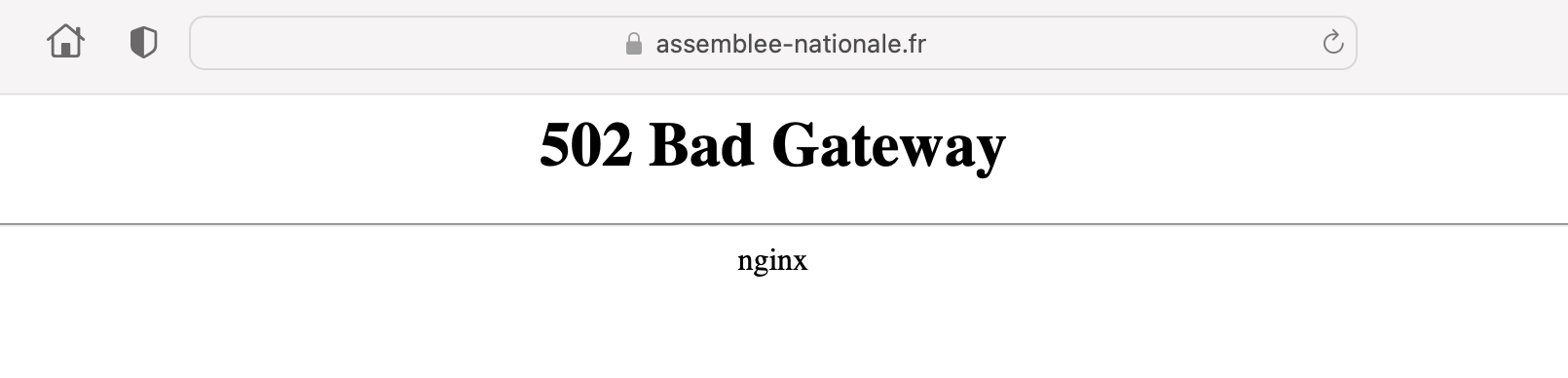 Hackers target France National Assembly website